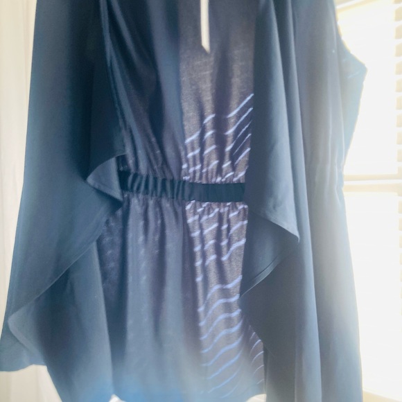 NWT Mudpie Blue/Gray Vest - Picture 3 of 4